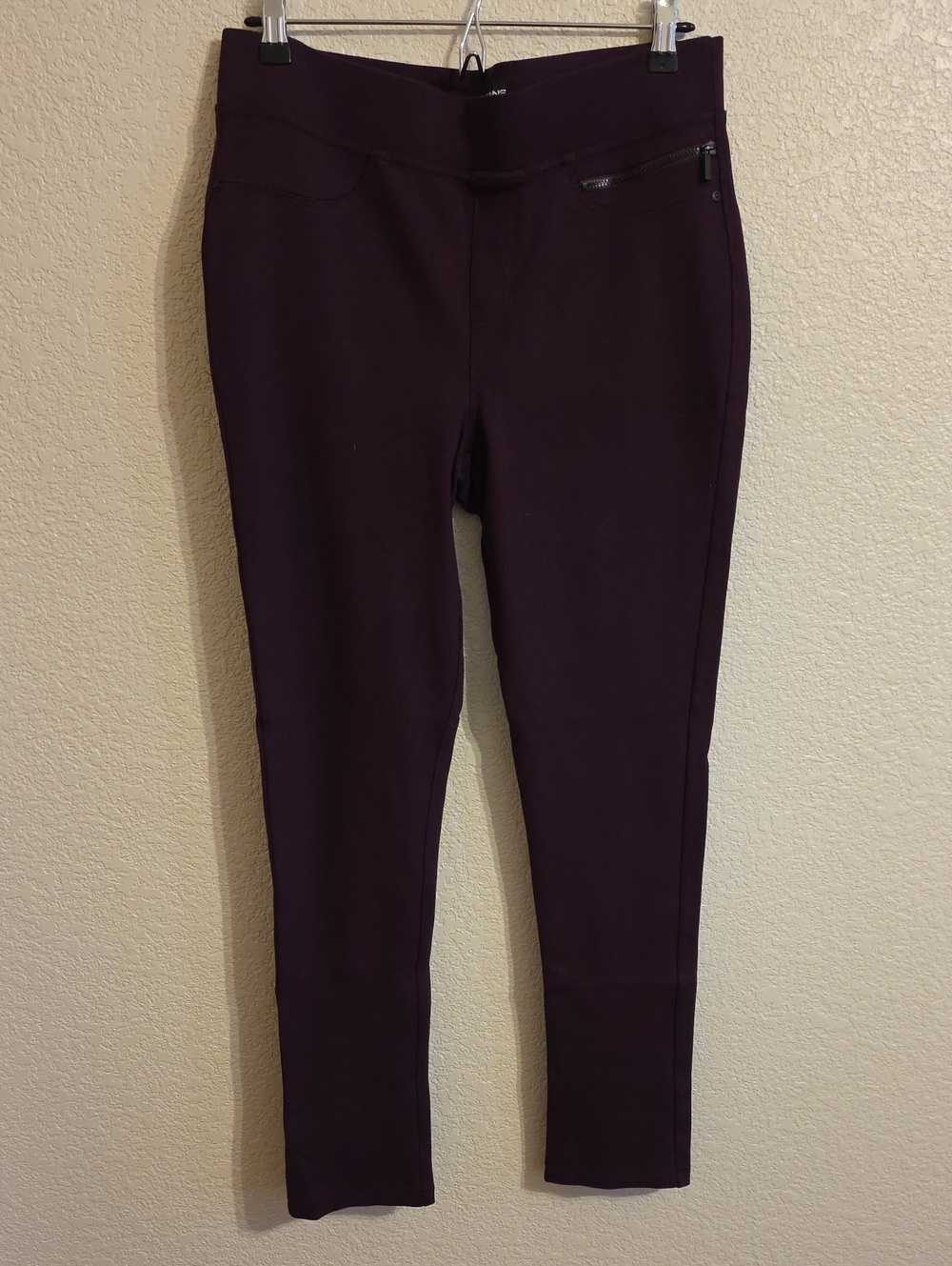 DKNY Plum Skinny Ponte Pants